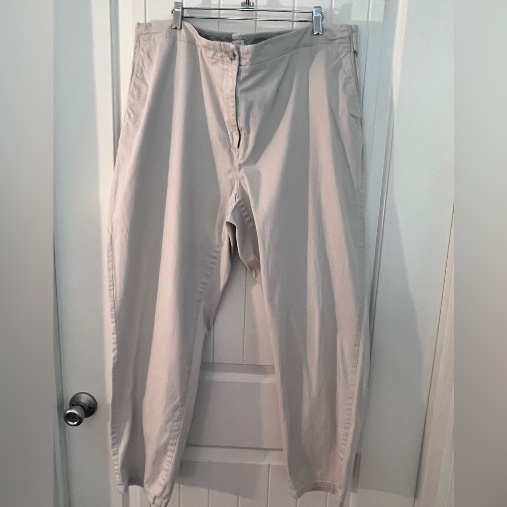 J.Jill Khaki Live-in Chinos Size 22